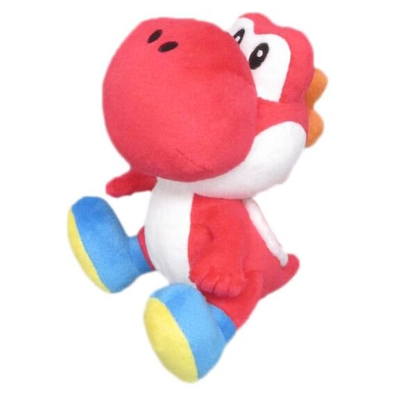 Super Mario Plush Figure Yoshi Red 17 cm