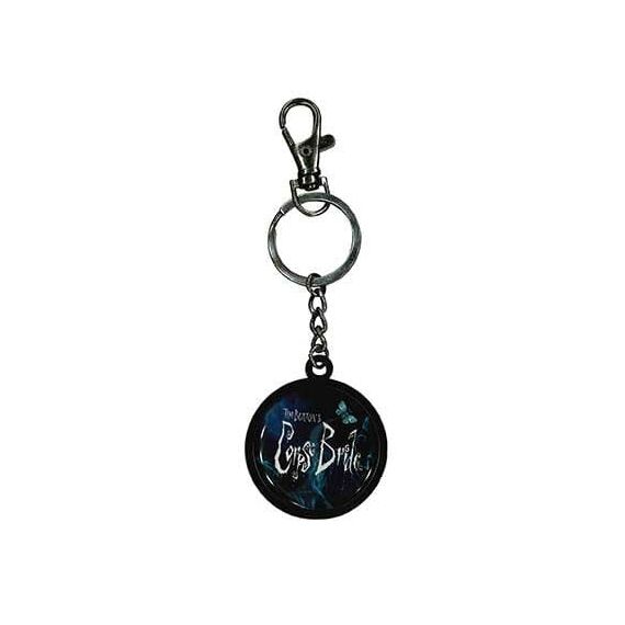 Corpse Bride Metal Keychain Logo