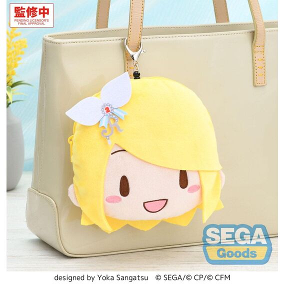 Hatsune Miku: Coloful Stage! Plush Keychain Kagamine Rin Stage Sekai 15 cm