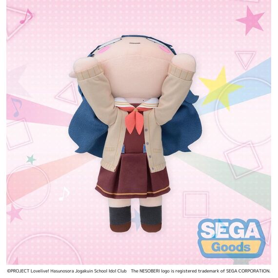Love Live! Nesoberi (Lay-Down) Plush Figure Murano Sayaka - Winter Uniform (M) 16 cm