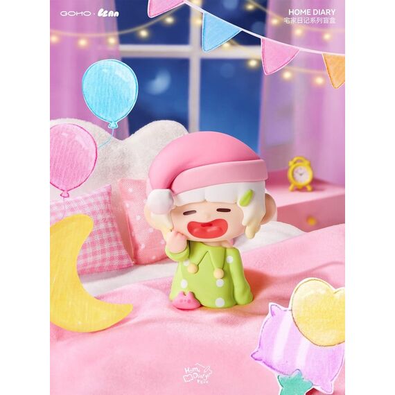 Original Character Trading Figures Blind Box 8-Pack Lazy Home Diary 9 cm