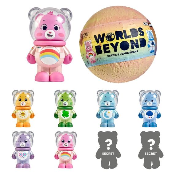 Care Bears Figures  Worlds Beyond 8 cm Capsule Display (6)