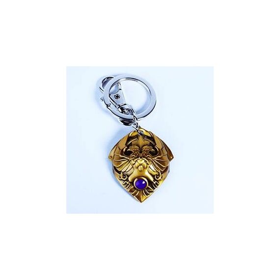 Warhammer 40K Metal Keychain Custodian Shoulder Plate