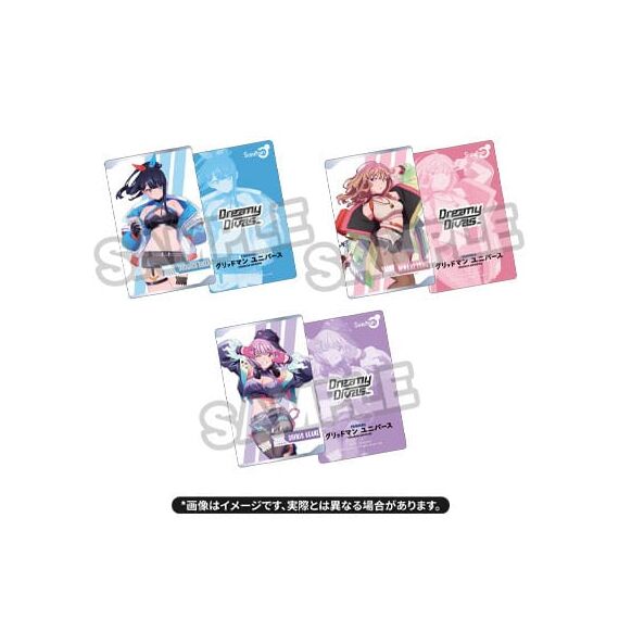 Gridman Universe PVC Statues 3-Pack 1/7 Rikka Takarada, Akane Shinjo, Yume Minami: Dreamy Divas Ver.