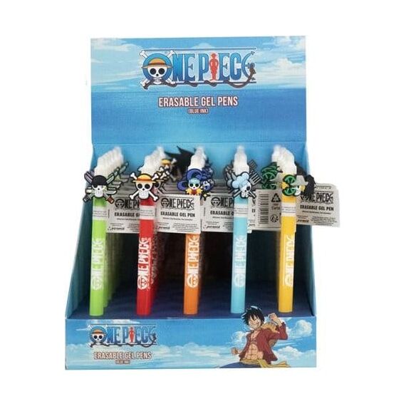One Piece Erasable Gel Pen Emblems Display (30)