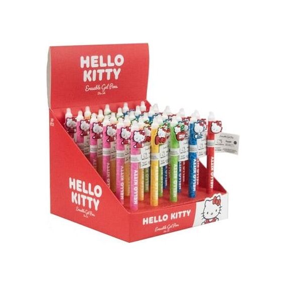 Hello Kitty Erasable Gel Pen Poses Display (30)