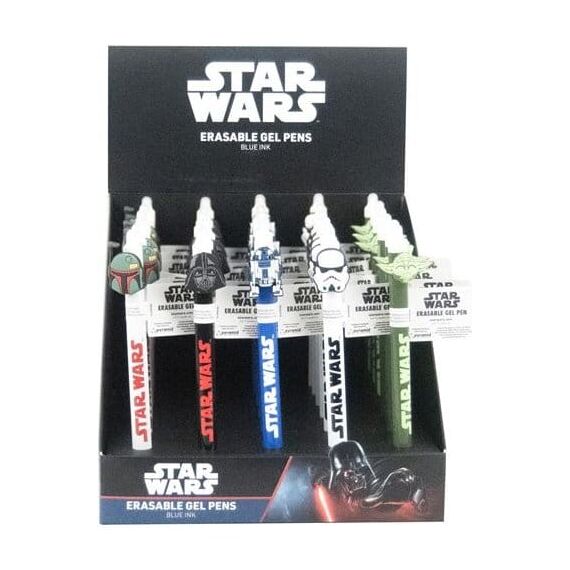 Star Wars Erasable Gel Pen Characters Display (30)