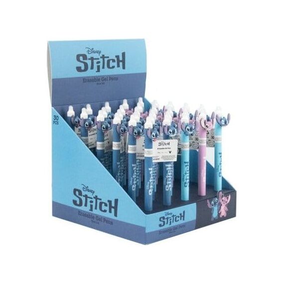 Lilo & Stitch Erasable Gel Pen Core Blue Display (30)