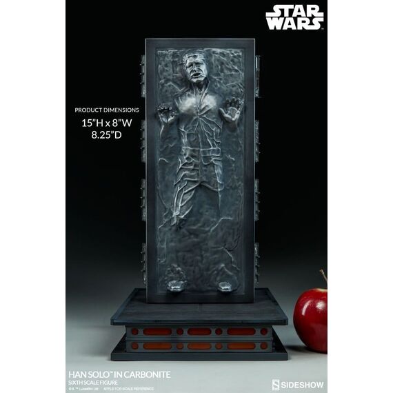 Star Wars Action Figure 1/6 Han Solo in Carbonite 38 cm