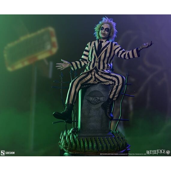 Beetlejuice Premium Format Mixed Media Statue Beetlejuice 54 cm