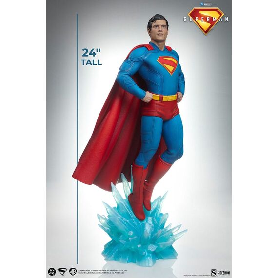 Superman (2025) Premium Format Statues Superman 61 cm & Krypto 23 cm Bundle (2)