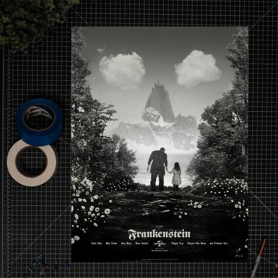 Frankenstein Art Print Frankenstein by Greg Ruth 61 x 46 cm - unframed