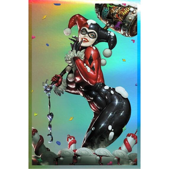 DC Comics Fine Art Print Harley Quinn (Exclusive Edition) 41 x 61 cm - unframed