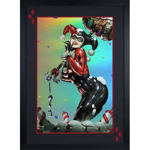 DC Comics Fine Art Print Harley Quinn (Exclusive Edition) 41 x 61 cm - unframed