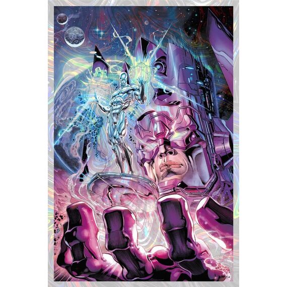 Marvel Fine Art Print Death of the Silver Surfer 41 x 61 cm - unframed