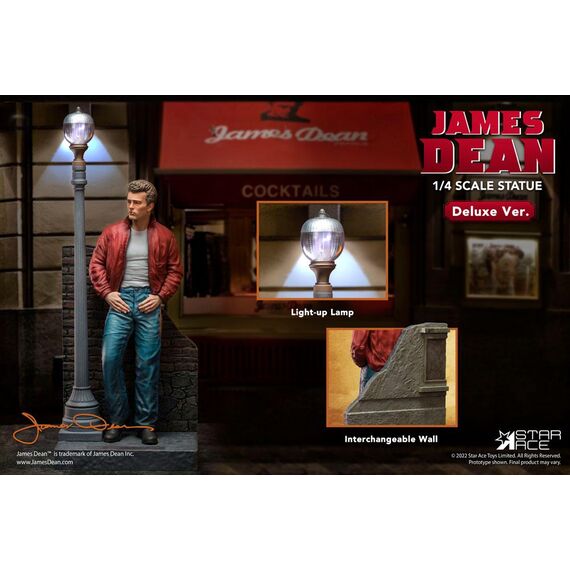 James Dean Superb My Favourite Legend Series Statue 1/4 James Dean (Red jacket) Deluxe Ver. 52 cm
