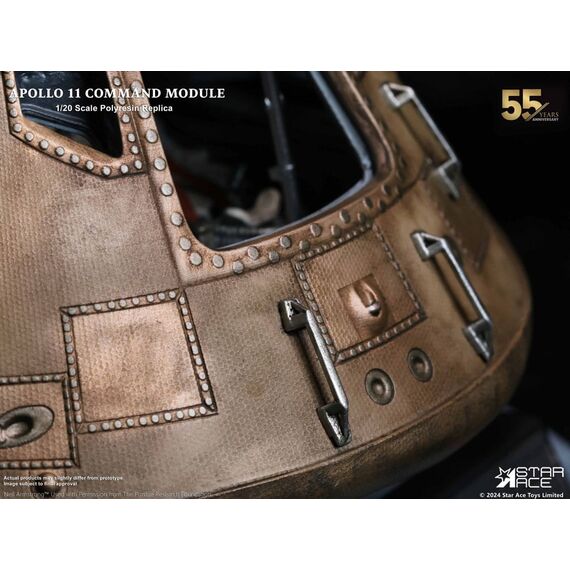 Apollo 11 Replica 1/20 Command Module (DX) 20 cm