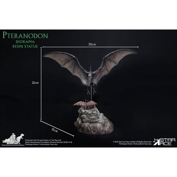 Ray Harryhausen Diorama 1/8 Pteranodon 22 cm
