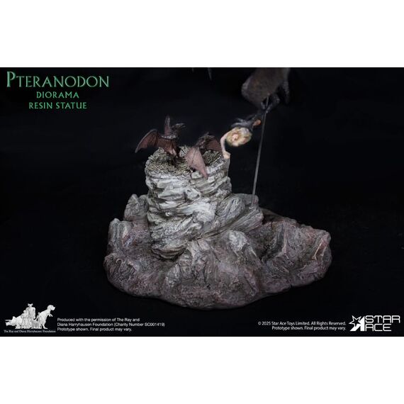 Ray Harryhausen Diorama 1/8 Pteranodon 22 cm