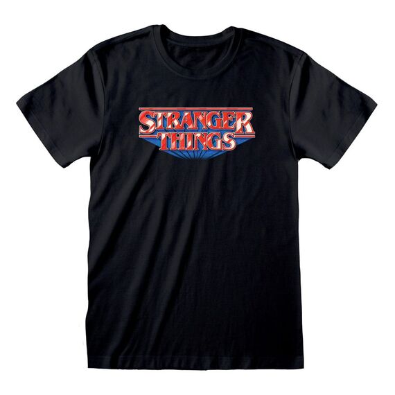 Stranger Things T-Shirt Retro Logo Size M