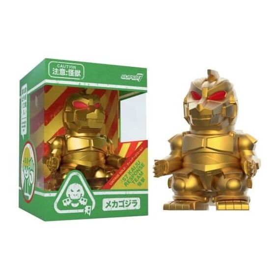 Godzilla Toho Fun! Fun! Mini Figure Mechagodzilla (Vintage Toy Gold)