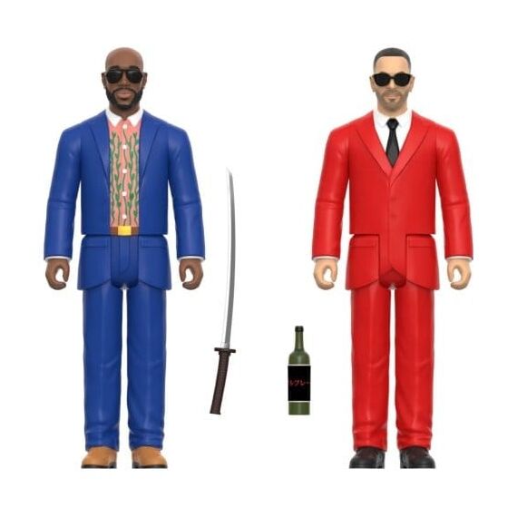 Alfredo ReAction Action Figures 2-Pack Wave 01 Freddie Gibbs and The Alchemist 10 cm