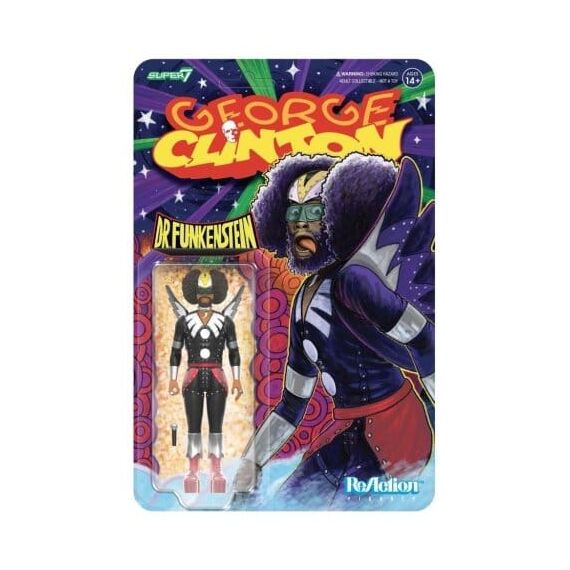 George Clinton ReAction Action Figure Wave 01 George Clinton Dr. Funkenstein