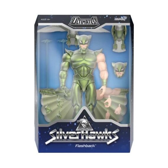 Silverhawks Ultimates Action Figure Wave 07 Flashback (Toon)