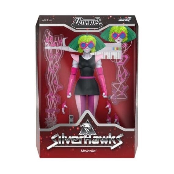 Silverhawks Ultimates Action Figure Wave 07 Melodia (Toon)