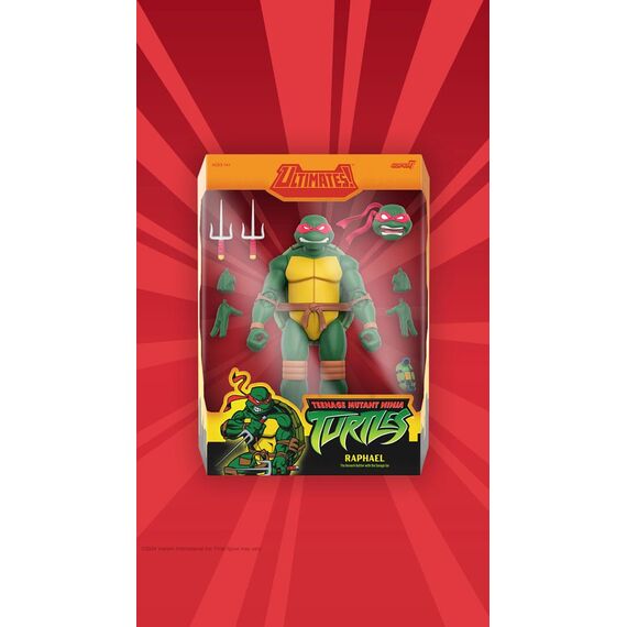 Teenage Mutant Ninja Turtles Ultimates Action Figure Wave 12 Raphael 18 cm