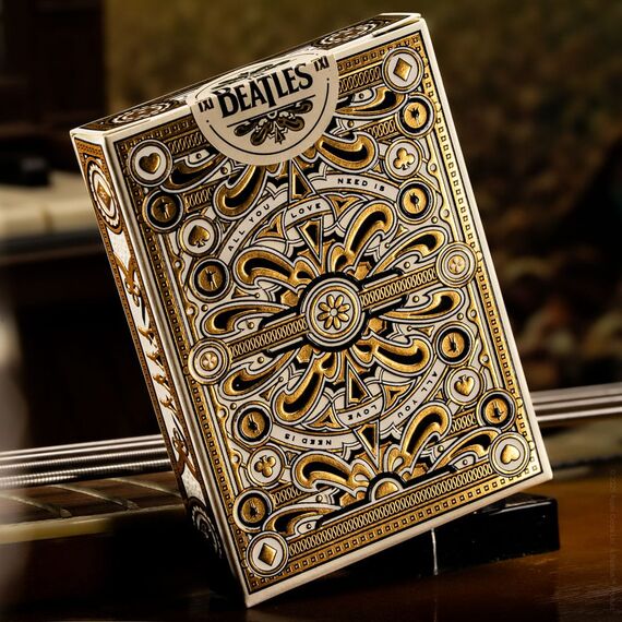 The Beatles Playing Cards White Special Edition
