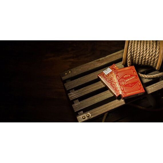 Monarchs Playing Cards Red