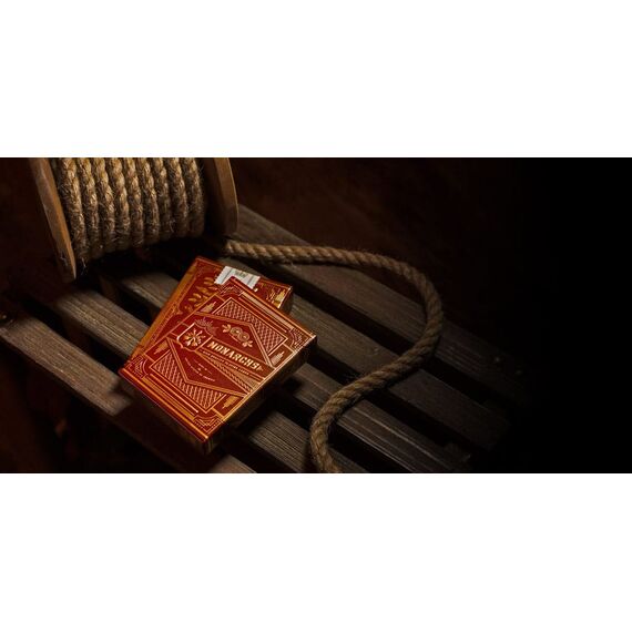 Monarchs Playing Cards Red