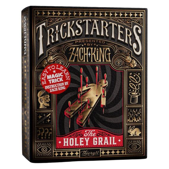 Trickstarters by Zach King  Magic Trick Box Flash The Holey Grail