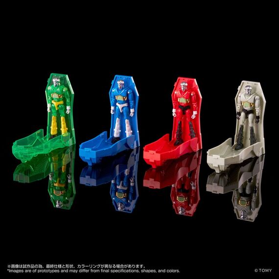 Legacysoul Action Figure Microman Command No. 2 4er Set