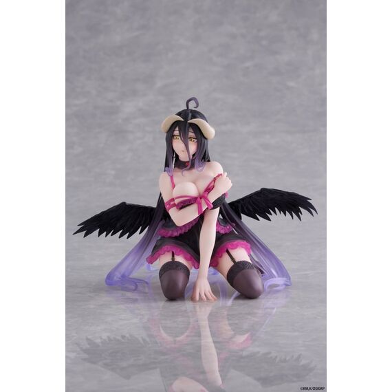 Overlord Desktop Cute PVC Figure Albedo (Negligee ver.) 13 cm