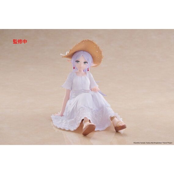 Frieren: Beyond Journey's End PVC Statue Desktop Cute Figure Frieren Summer Dress Ver. 13 cm