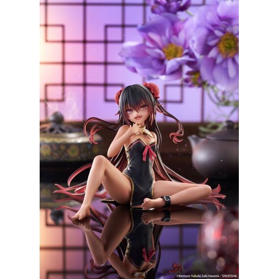 To Love-Ru Darkness Desktop Cute PVC Figure Nemesis (Chinese Dress Ver.) 13 cm
