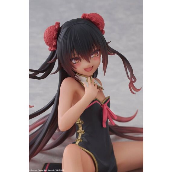 To Love-Ru Darkness Desktop Cute PVC Figure Nemesis (Chinese Dress Ver.) 13 cm