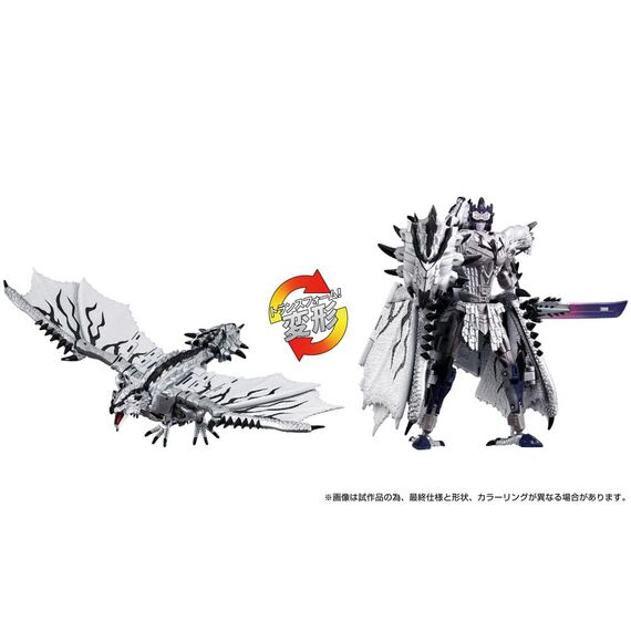Transformers Team-Up Series Action Figure Monster Hunter Silver Rathalos Prime 13 cm