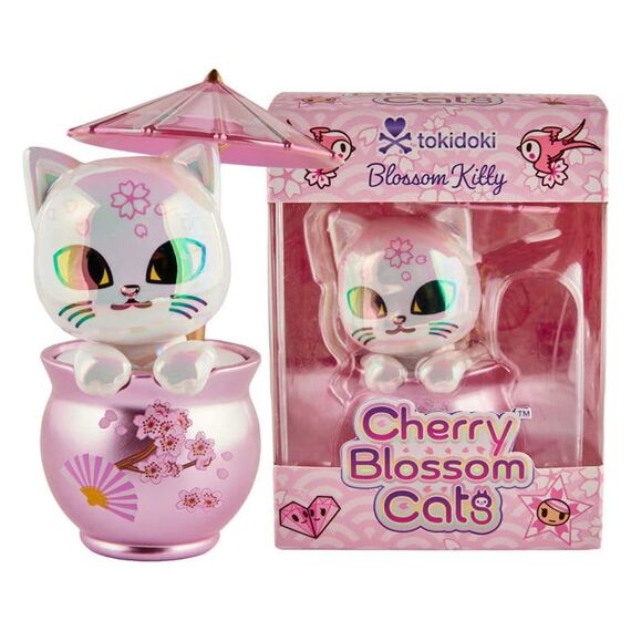 Cherry Blossom Cats Window Box Figure Kitty Special Edition