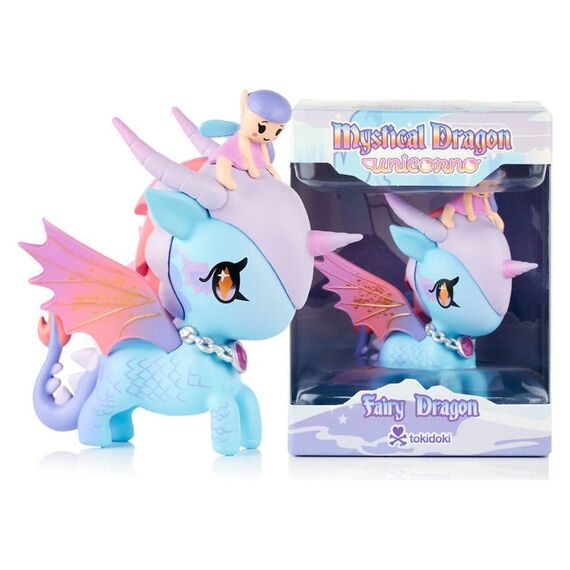 Unicorno Window Box Figure Mystical Dragon Line Fairy Dragon 8 cm