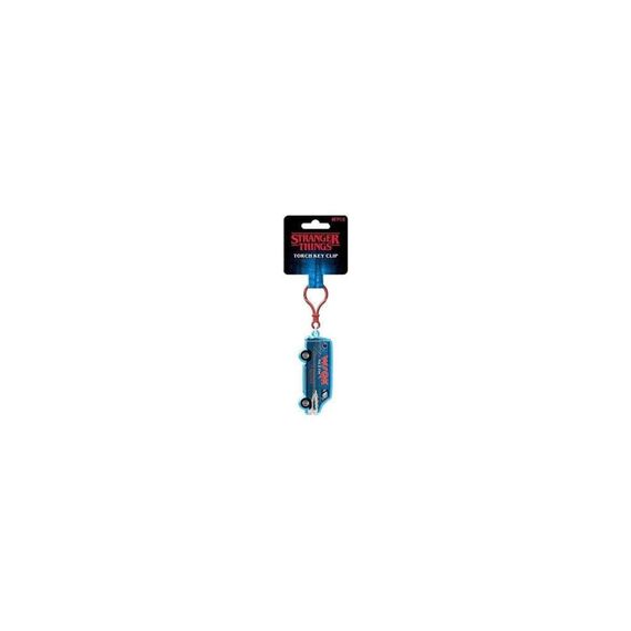 Stranger Things Torch Key Clip Keychain WSQK Van