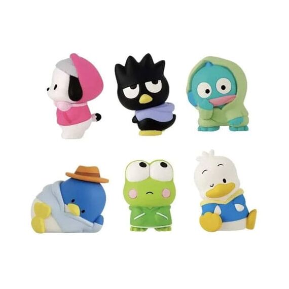 Sanrio Twinchees Mini Figures Hapidanbui Hoodie 5 cm Display (24)