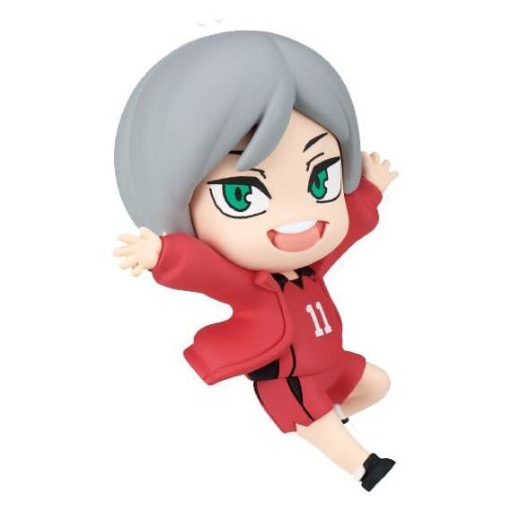 Haikyu!! Twinchees Dangler Mini Figures Defofig! 5 cm Blind Pack Display (24)