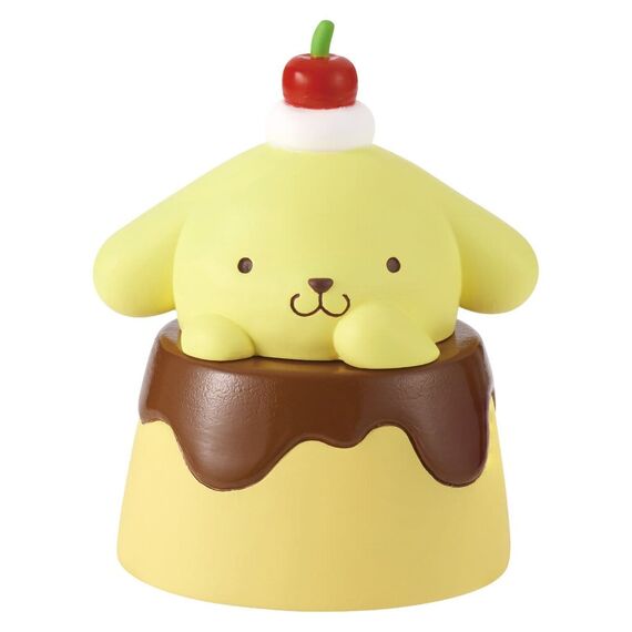 Sanrio Twinchees Mini Figures Pompompurin My Fav Color 5 cm Blind Pack Display (24)
