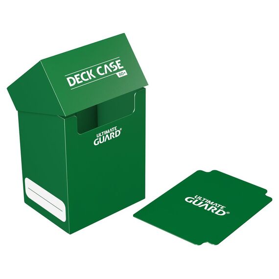 Ultimate Guard Deck Case 80+ Standard Size Green
