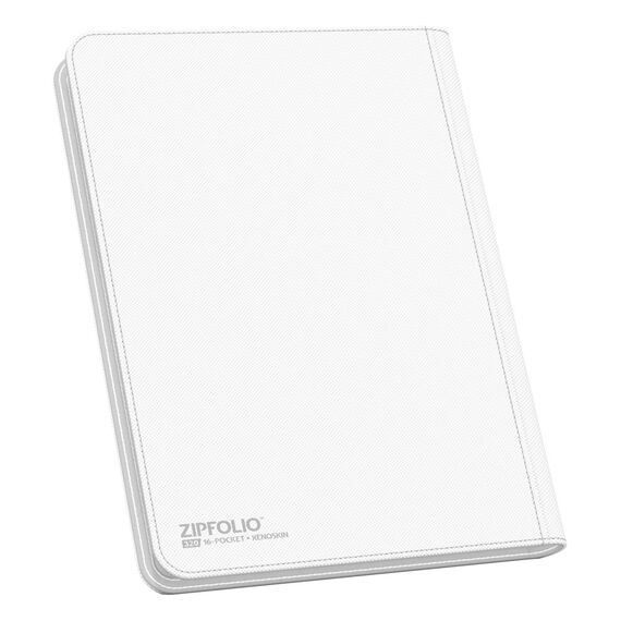 Ultimate Guard Zipfolio 320 - 16-Pocket XenoSkin White