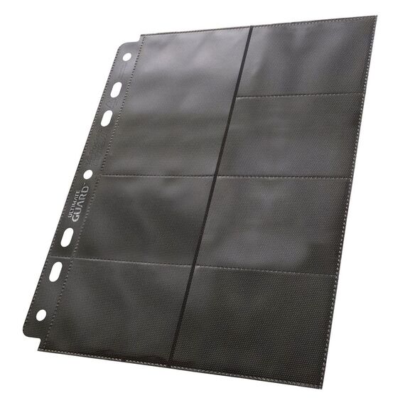 Ultimate Guard 14-Pocket Compact Pages Standard Size & Mini American Black (10)