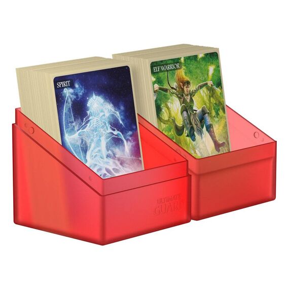 Ultimate Guard Boulder Deck Case 100+ Standard Size Ruby